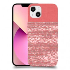 נקודות לבנות בורוד כיסוי מגן קשיח מעוצב ל Apple iPhone 13 יחידה אחת סקרין מובייל