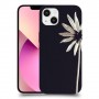 פרח לבן כיסוי מגן קשיח מעוצב ל Apple iPhone 13 יחידה אחת סקרין מובייל