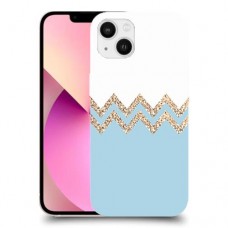 לבן כחול כיסוי מגן קשיח מעוצב ל Apple iPhone 13 יחידה אחת סקרין מובייל