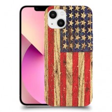 עץ ארצות הברית כיסוי מגן קשיח מעוצב ל Apple iPhone 13 יחידה אחת סקרין מובייל