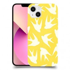 צהוב ציפור החיים כיסוי מגן קשיח מעוצב ל Apple iPhone 13 יחידה אחת סקרין מובייל