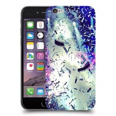 גשם מתכת כיסוי מגן קשיח מעוצב ל Apple iPhone 6 יחידה אחת סקרין מובייל