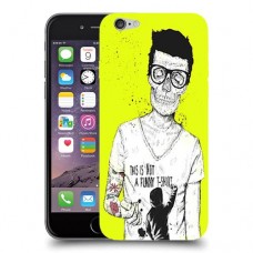 לא חולצת טריקו מצחיקה כיסוי מגן קשיח מעוצב ל Apple iPhone 6 יחידה אחת סקרין מובייל