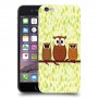 משפחת ינשוף כיסוי מגן קשיח מעוצב ל Apple iPhone 6 יחידה אחת סקרין מובייל