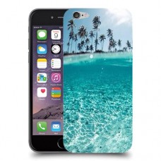 חופשה גן עדן כיסוי מגן קשיח מעוצב ל Apple iPhone 6 יחידה אחת סקרין מובייל