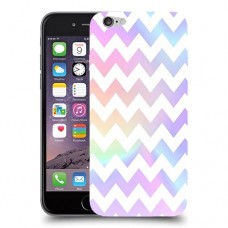 גיאומטריה פסטל כיסוי מגן קשיח מעוצב ל Apple iPhone 6 יחידה אחת סקרין מובייל