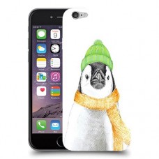 פינגווין בקור כיסוי מגן קשיח מעוצב ל Apple iPhone 6 יחידה אחת סקרין מובייל