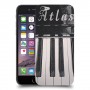 פסנתר Soul כיסוי מגן קשיח מעוצב ל Apple iPhone 6 יחידה אחת סקרין מובייל