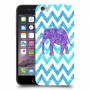 אלפנט סגול כיסוי מגן קשיח מעוצב ל Apple iPhone 6 יחידה אחת סקרין מובייל