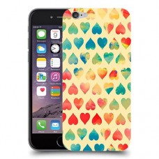 לבבות קשת כיסוי מגן קשיח מעוצב ל Apple iPhone 6 יחידה אחת סקרין מובייל