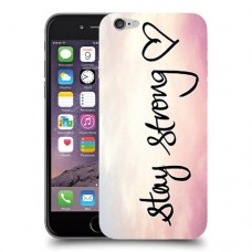 הישאר חזק כיסוי מגן קשיח מעוצב ל Apple iPhone 6 יחידה אחת סקרין מובייל