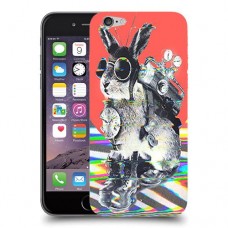 ארנבון מוזר כיסוי מגן קשיח מעוצב ל Apple iPhone 6 יחידה אחת סקרין מובייל