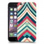 פסים בצבע כיסוי מגן קשיח מעוצב ל Apple iPhone 6 יחידה אחת סקרין מובייל