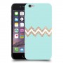 פסים בירוק כיסוי מגן קשיח מעוצב ל Apple iPhone 6 יחידה אחת סקרין מובייל