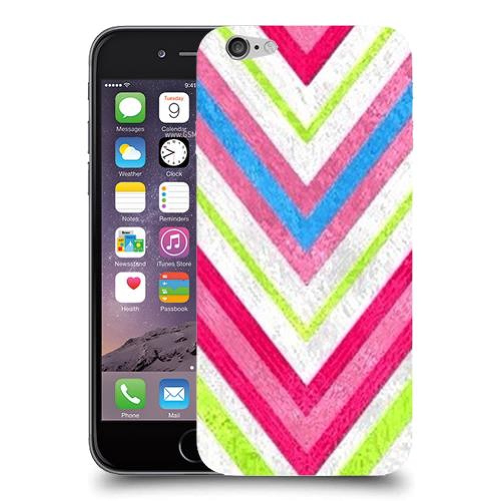 צבעים חשופים כיסוי מגן קשיח מעוצב ל Apple iPhone 6 יחידה אחת סקרין מובייל