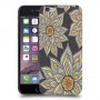 חמניות בשחור כיסוי מגן קשיח מעוצב ל Apple iPhone 6 יחידה אחת סקרין מובייל