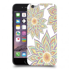 חמניות בלבן כיסוי מגן קשיח מעוצב ל Apple iPhone 6 יחידה אחת סקרין מובייל
