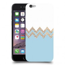 לבן כחול כיסוי מגן קשיח מעוצב ל Apple iPhone 6 יחידה אחת סקרין מובייל