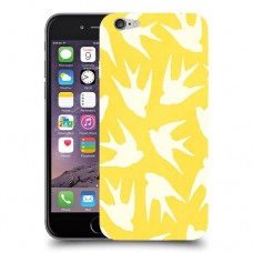 צהוב ציפור החיים כיסוי מגן קשיח מעוצב ל Apple iPhone 6 יחידה אחת סקרין מובייל