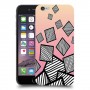 זאברה ריבועים כיסוי מגן קשיח מעוצב ל Apple iPhone 6 יחידה אחת סקרין מובייל