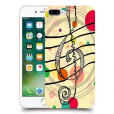 מוסיקה היא החיים שלי כיסוי מגן קשיח מעוצב ל Apple iPhone 7 Plus יחידה אחת סקרין מובייל