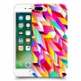 פסים ניאון כיסוי מגן קשיח מעוצב ל Apple iPhone 7 Plus יחידה אחת סקרין מובייל