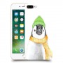 פינגווין בקור כיסוי מגן קשיח מעוצב ל Apple iPhone 7 Plus יחידה אחת סקרין מובייל