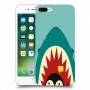 פינגווין בכריש כיסוי מגן קשיח מעוצב ל Apple iPhone 7 Plus יחידה אחת סקרין מובייל