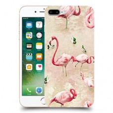 פלמינגו ורוד כיסוי מגן קשיח מעוצב ל Apple iPhone 7 Plus יחידה אחת סקרין מובייל