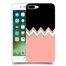 ורוד-לבן-לבן כיסוי מגן קשיח מעוצב ל Apple iPhone 7 Plus יחידה אחת סקרין מובייל