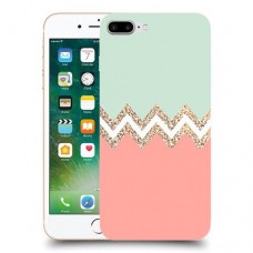 ורוד ירוק כיסוי מגן קשיח מעוצב ל Apple iPhone 7 Plus יחידה אחת סקרין מובייל