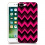 קווי סגול כיסוי מגן קשיח מעוצב ל Apple iPhone 7 Plus יחידה אחת סקרין מובייל