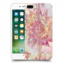 חמניות מוזרה סגולה כיסוי מגן קשיח מעוצב ל Apple iPhone 7 Plus יחידה אחת סקרין מובייל
