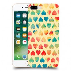לבבות קשת כיסוי מגן קשיח מעוצב ל Apple iPhone 7 Plus יחידה אחת סקרין מובייל