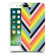 פסים קשת כיסוי מגן קשיח מעוצב ל Apple iPhone 7 Plus יחידה אחת סקרין מובייל