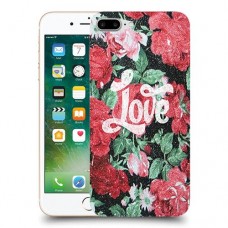 רוז אהבה כיסוי מגן קשיח מעוצב ל Apple iPhone 7 Plus יחידה אחת סקרין מובייל
