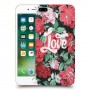רוז אהבה כיסוי מגן קשיח מעוצב ל Apple iPhone 7 Plus יחידה אחת סקרין מובייל