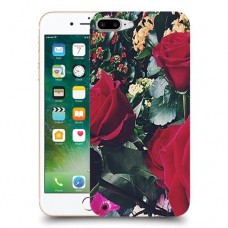 ורדים כיסוי מגן קשיח מעוצב ל Apple iPhone 7 Plus יחידה אחת סקרין מובייל
