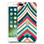 פסים בצבע כיסוי מגן קשיח מעוצב ל Apple iPhone 7 Plus יחידה אחת סקרין מובייל