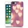 לבבות מעורפלים בחום כיסוי מגן קשיח מעוצב ל Apple iPhone 7 Plus יחידה אחת סקרין מובייל