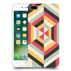 הצגת הפשטה כיסוי מגן קשיח מעוצב ל Apple iPhone 7 Plus יחידה אחת סקרין מובייל