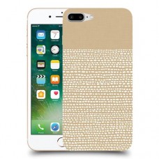 נקודות לבנות כיסוי מגן קשיח מעוצב ל Apple iPhone 7 Plus יחידה אחת סקרין מובייל