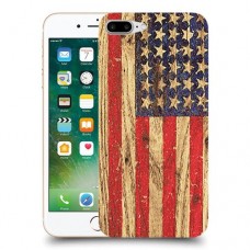 עץ ארצות הברית כיסוי מגן קשיח מעוצב ל Apple iPhone 7 Plus יחידה אחת סקרין מובייל
