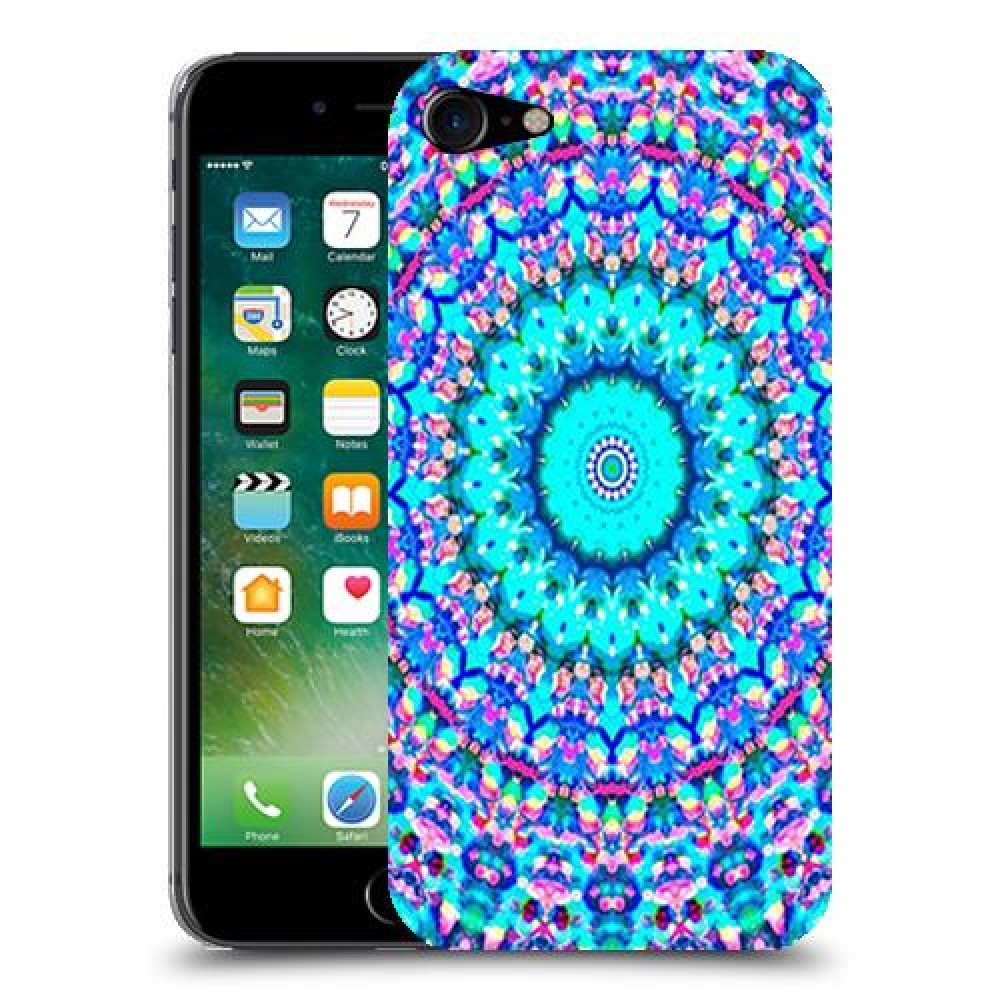 מנדלה בצבע כיסוי מגן קשיח מעוצב ל Apple iPhone 7 יחידה אחת סקרין מובייל