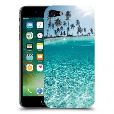 חופשה גן עדן כיסוי מגן קשיח מעוצב ל Apple iPhone 7 יחידה אחת סקרין מובייל