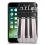 פסנתר Soul כיסוי מגן קשיח מעוצב ל Apple iPhone 7 יחידה אחת סקרין מובייל