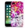 סתיו סגול כיסוי מגן קשיח מעוצב ל Apple iPhone 7 יחידה אחת סקרין מובייל