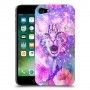 חתול מושלג כיסוי מגן קשיח מעוצב ל Apple iPhone 7 יחידה אחת סקרין מובייל
