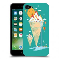 גלידה סאני כיסוי מגן קשיח מעוצב ל Apple iPhone 7 יחידה אחת סקרין מובייל