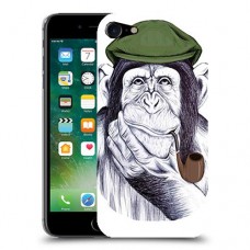 חשיבה קוף כיסוי מגן קשיח מעוצב ל Apple iPhone 7 יחידה אחת סקרין מובייל
